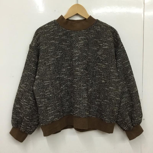 サマンサモスモス Samansa Mos2 トレーナー 長袖 FREE  茶 / ブラウン / brown レディース USED 古着 中古 10156113