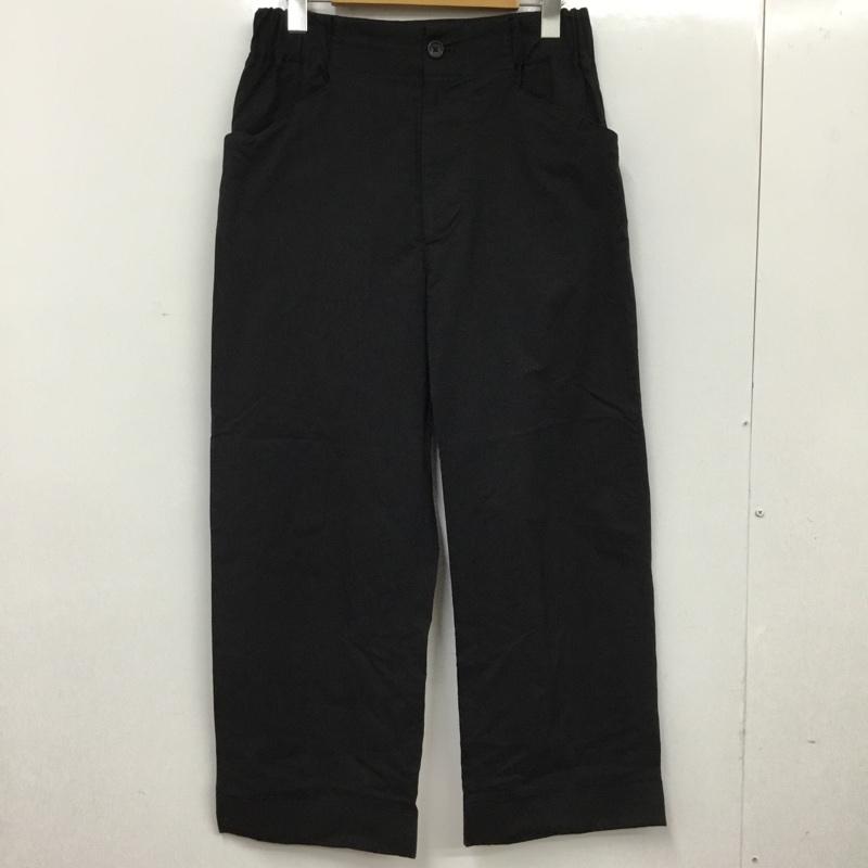 マーガレットハウエル MARGARET HOWELL パンツ スラックス 1 無地 黒 / ブラック / black レディース USED 古着 中古 10156115