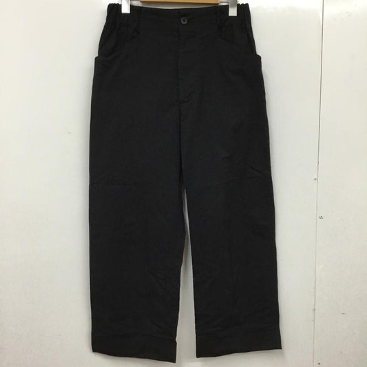 マーガレットハウエル MARGARET HOWELL パンツ スラックス 1 無地 黒 / ブラック / black レディース USED 古着 中古 10156115