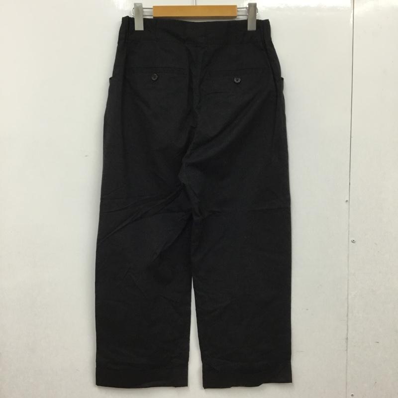 マーガレットハウエル MARGARET HOWELL パンツ スラックス 1 無地 黒 / ブラック / black レディース USED 古着 中古 10156115