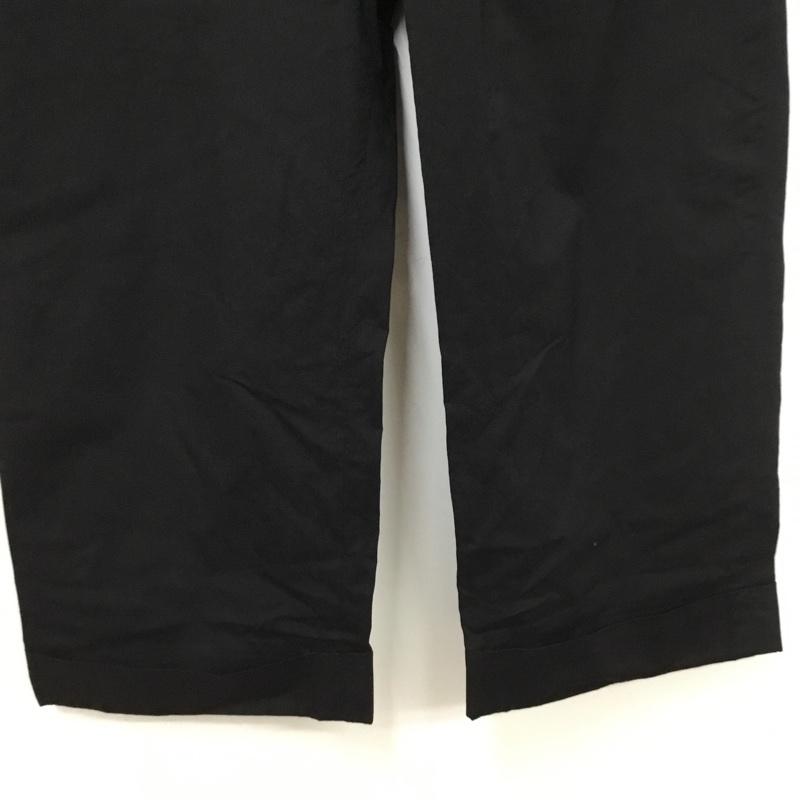 マーガレットハウエル MARGARET HOWELL パンツ スラックス 1 無地 黒 / ブラック / black レディース USED 古着 中古 10156115