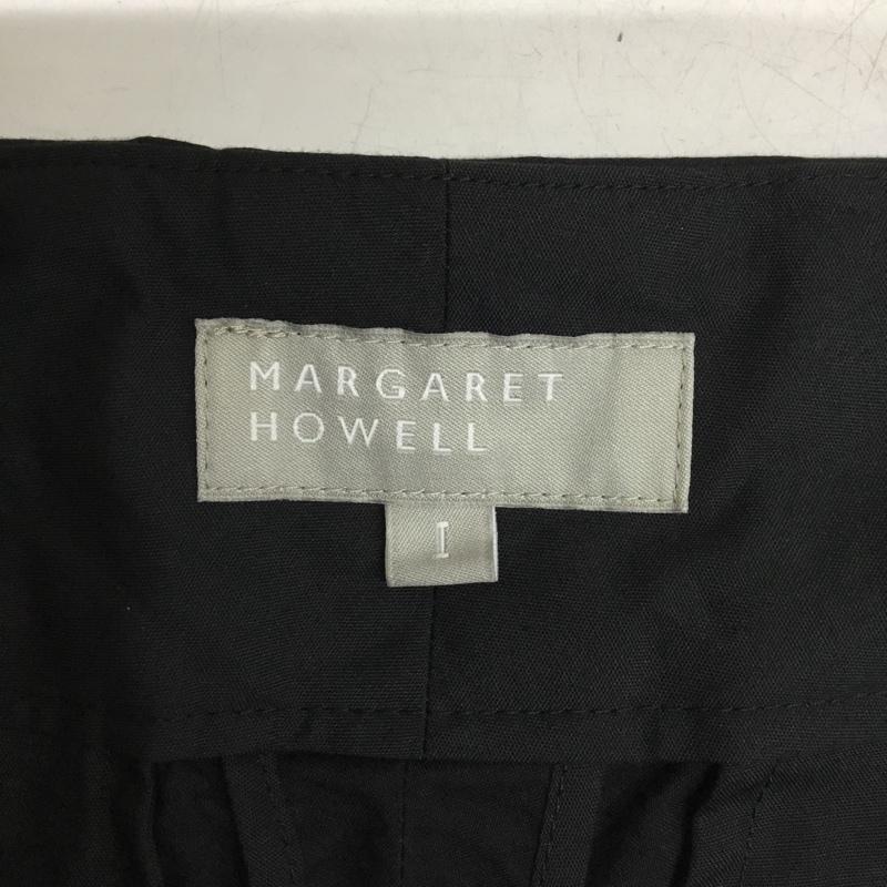 マーガレットハウエル MARGARET HOWELL パンツ スラックス 1 無地 黒 / ブラック / black レディース USED 古着 中古 10156115