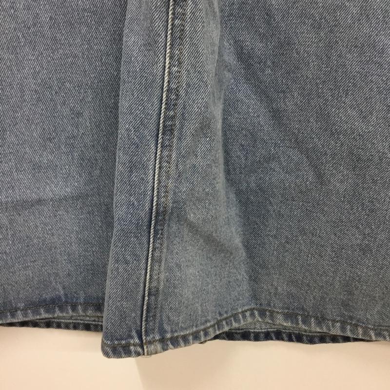 アメリカンホリック AMERICAN HOLIC スカート ロングスカート デニムスカート タグ付 M 無地 水色 / ライトブルー / レディース USED 古着 中古 10156117