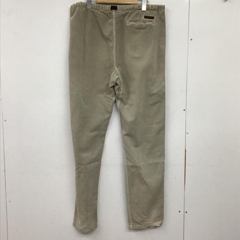 グラミチ GRAMICCI パンツ ワークパンツ、ペインターパンツ ワークパンツ ワイドパンツ カジュアルパンツ L ロゴ、文字 ベージュ / ベージュ / beige メンズ USED 古着 中古 10156118