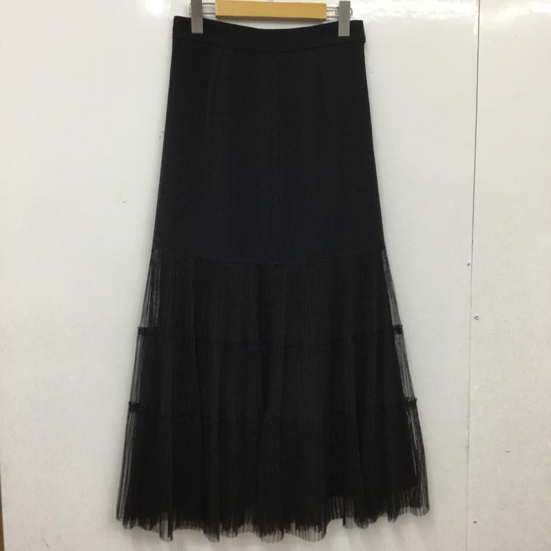 アパートバイローリーズ apart by lowrys スカート ロングスカート M 無地 黒 / ブラック / black レディース USED 古着 中古 10156119