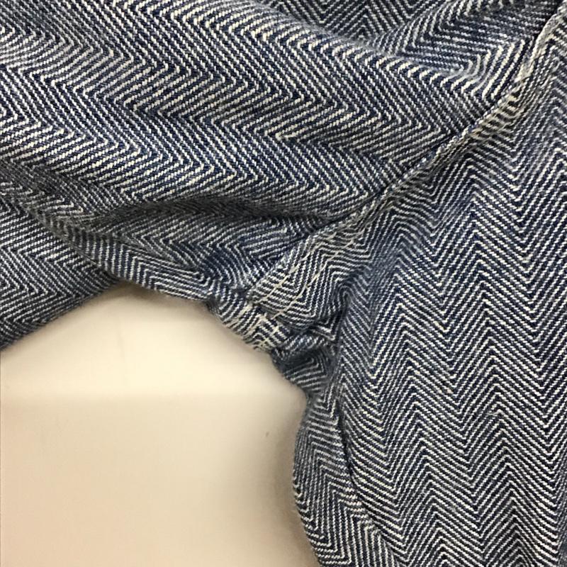 ポインター POINTER パンツ デニム、ジーンズ デニムパンツ ワイドパンツ カジュアルパンツ 32インチ ストライプ インディゴ / インディゴ / Indigo メンズ USED 古着 中古 10156121