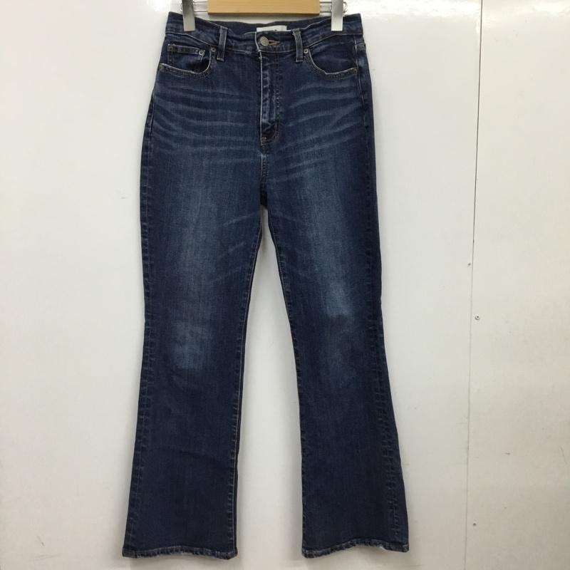アズールバイマウジー AZUL BY MOUSSY パンツ デニム、ジーンズ 250EAC12-204K HIGH WAIST DENIM FLARE ２ M 無地 インディゴ / インディゴ / Indigo レディース USED 古着 中古 10156122