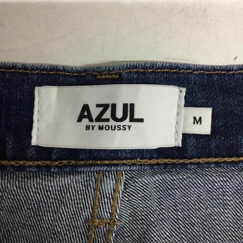 アズールバイマウジー AZUL BY MOUSSY パンツ デニム、ジーンズ 250EAC12-204K HIGH WAIST DENIM FLARE ２ M 無地 インディゴ / インディゴ / Indigo レディース USED 古着 中古 10156122