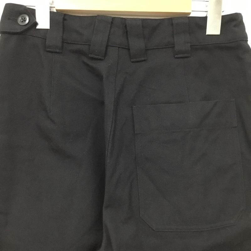 エムエイチエル MHL. パンツ スラックス 595-1243580 COTTON WOOL DRILL 2 無地 黒 / ブラック / black レディース USED 古着 中古 10156124