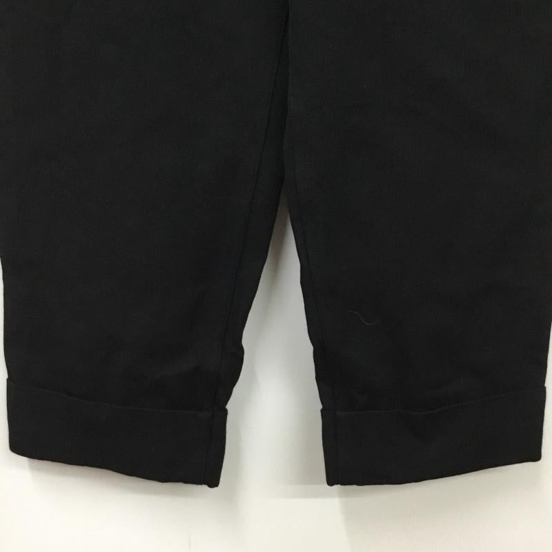 エムエイチエル MHL. パンツ スラックス 595-1243580 COTTON WOOL DRILL 2 無地 黒 / ブラック / black レディース USED 古着 中古 10156124