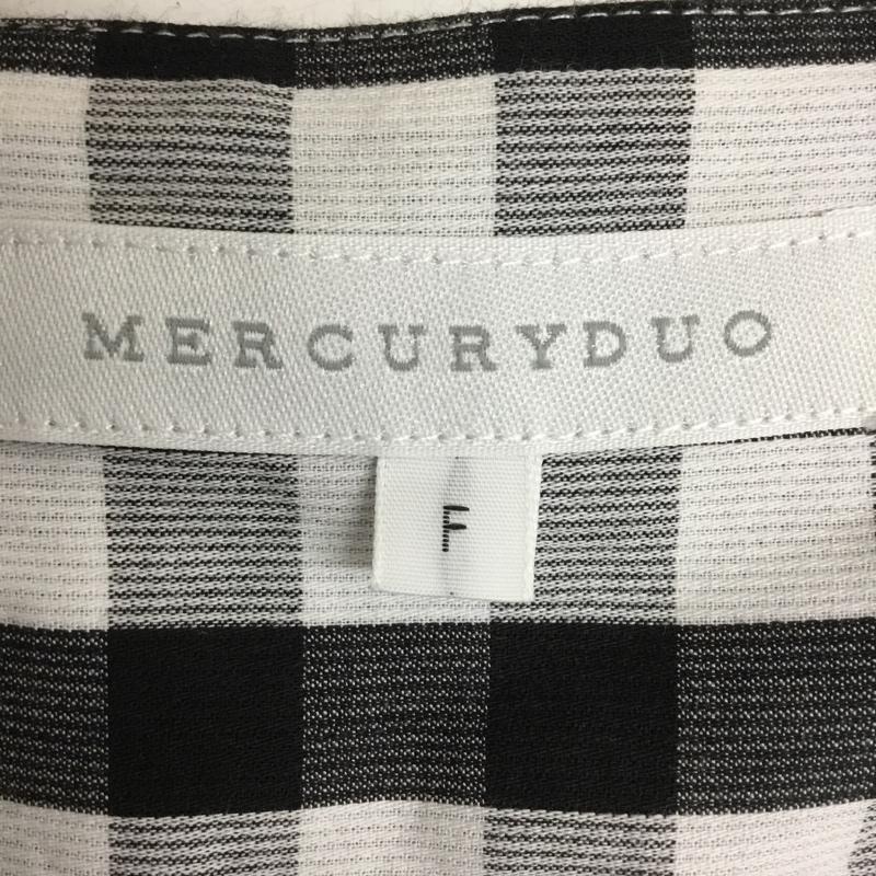 マーキュリーデュオ MERCURYDUO ワンピース ひざ丈スカート 001920300601 ギンガムバックプリーツシャツワンピース FREE チェック マルチカラー / マルチカラー / multicolor レディース USED 古着 中古 10156125