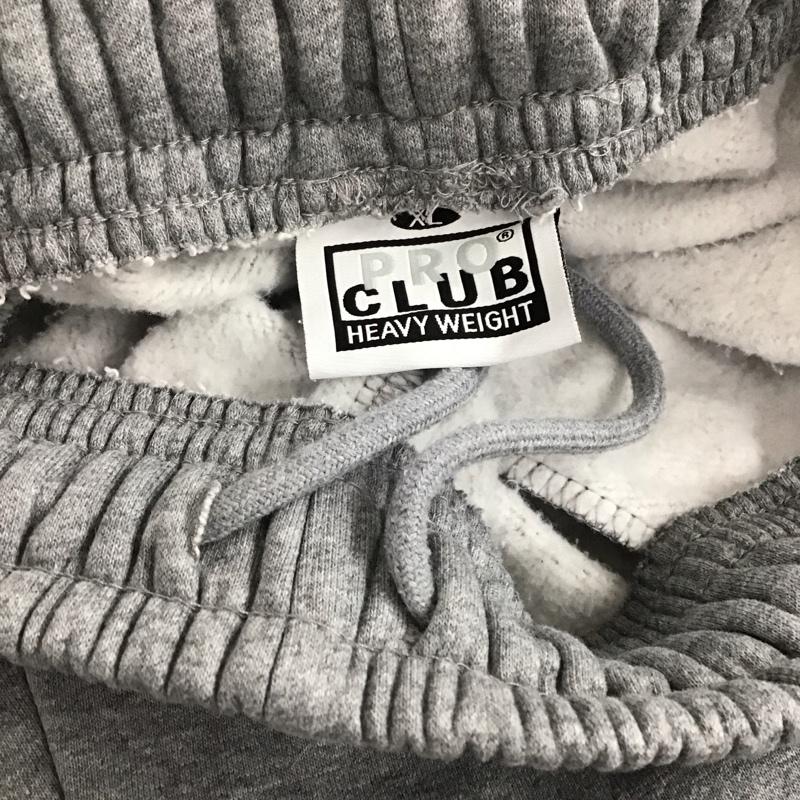 プロクラブ PRO CLUB パンツ ワークパンツ、ペインターパンツ ワークパンツ ワイドパンツ カジュアルパンツ カーゴパンツ XL ロゴ、文字 灰 / グレー / gray メンズ USED 古着 中古 10156126
