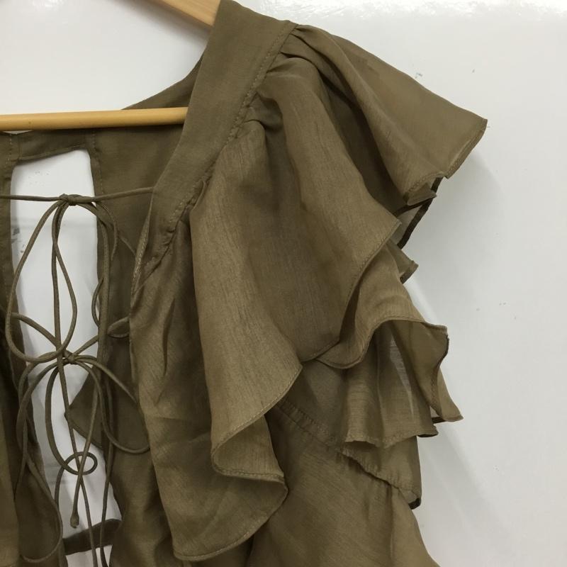 ココディール COCO DEAL ベスト ベスト 2 無地 茶 / ブラウン / brown レディース USED 古着 中古 10156129
