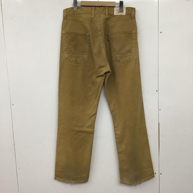リーバイストラウスアンドコー Levi Strauss & co. パンツ デニム、ジーンズ ワイドパンツ カジュアルパンツ ワークパンツ 32インチ 無地 ベージュ / ベージュ / beige メンズ USED 古着 中古 10156130