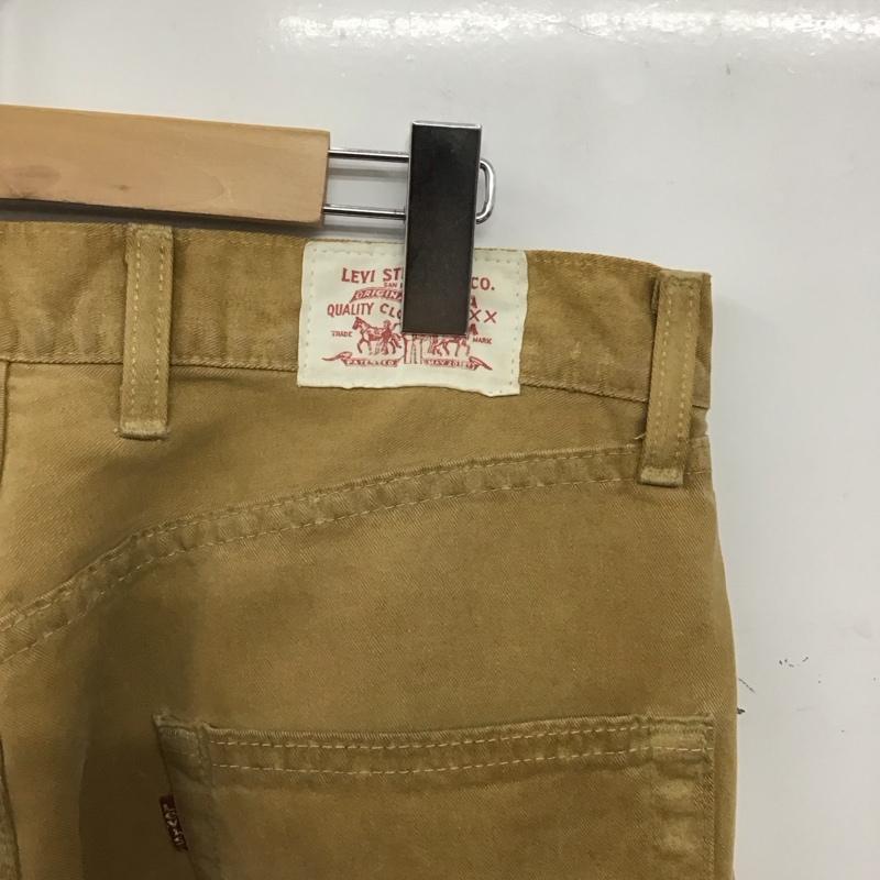 リーバイストラウスアンドコー Levi Strauss & co. パンツ デニム、ジーンズ ワイドパンツ カジュアルパンツ ワークパンツ 32インチ 無地 ベージュ / ベージュ / beige メンズ USED 古着 中古 10156130