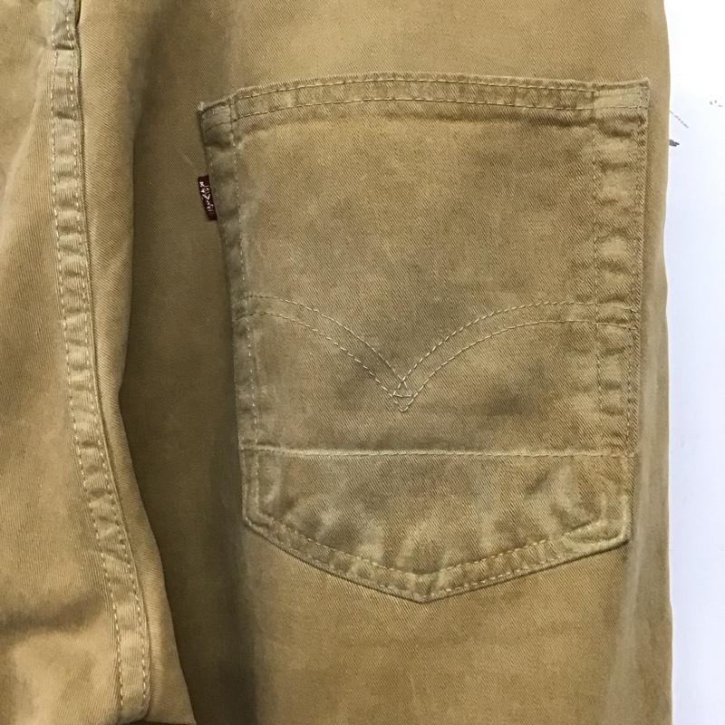 リーバイストラウスアンドコー Levi Strauss & co. パンツ デニム、ジーンズ ワイドパンツ カジュアルパンツ ワークパンツ 32インチ 無地 ベージュ / ベージュ / beige メンズ USED 古着 中古 10156130
