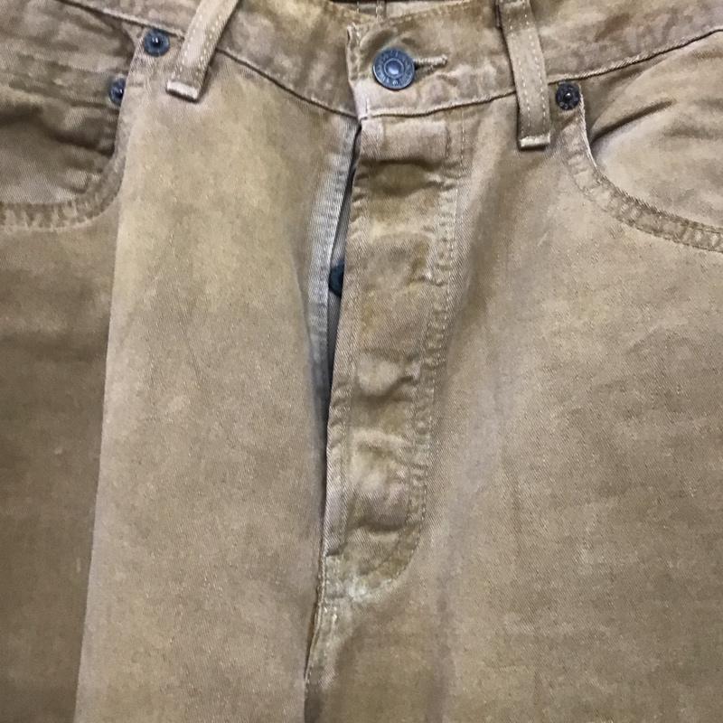 リーバイストラウスアンドコー Levi Strauss & co. パンツ デニム、ジーンズ ワイドパンツ カジュアルパンツ ワークパンツ 32インチ 無地 ベージュ / ベージュ / beige メンズ USED 古着 中古 10156130