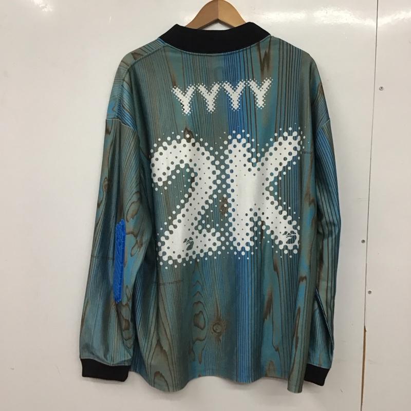 ナイキ NIKE カットソー 長袖 dn1701-411 OFF-WHITEJERSEY 長袖カットソー コラボ XXL ロゴ、文字 マルチカラー / マルチカラー / multicolor メンズ USED 古着 中古 10156137