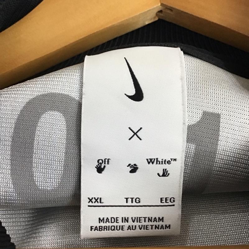 ナイキ NIKE カットソー 長袖 dn1701-411 OFF-WHITEJERSEY 長袖カットソー コラボ XXL ロゴ、文字 マルチカラー / マルチカラー / multicolor メンズ USED 古着 中古 10156137