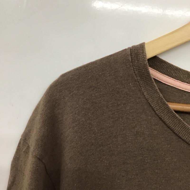 コロンビア Columbia Tシャツ 半袖 半袖カットソー プリントTシャツ クルーネックカットソー XL プリント 茶 / ブラウン / brown メンズ USED 古着 中古 10156140