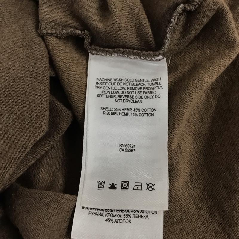 コロンビア Columbia Tシャツ 半袖 半袖カットソー プリントTシャツ クルーネックカットソー XL プリント 茶 / ブラウン / brown メンズ USED 古着 中古 10156140