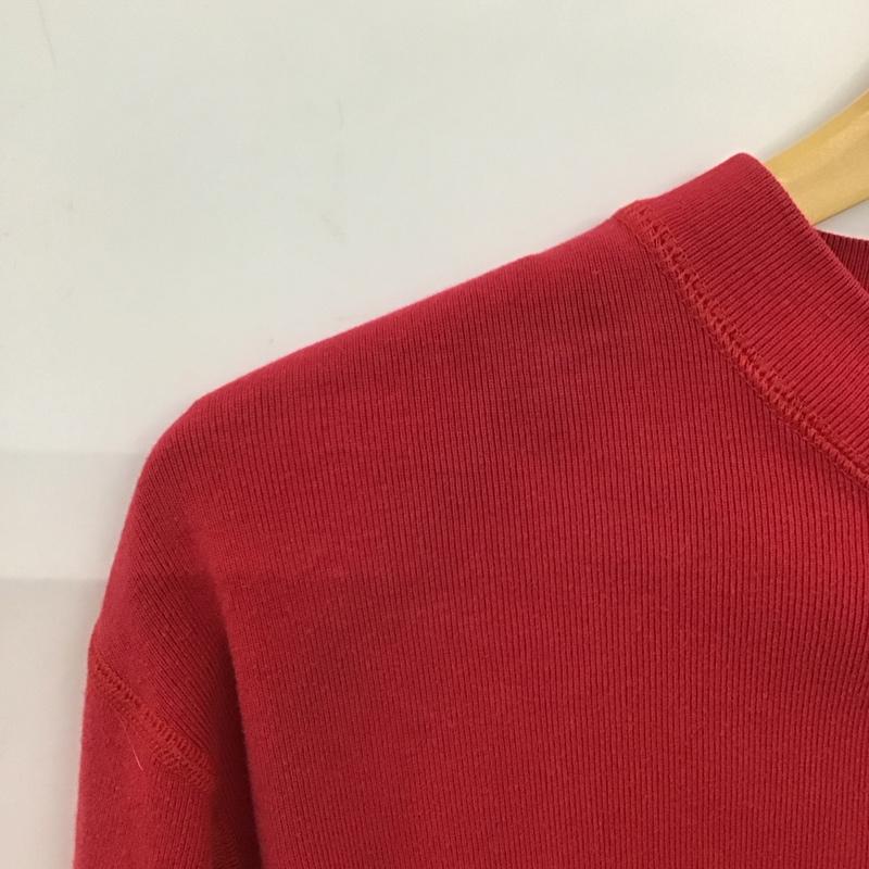 ポロカントリー POLO COUNTRY カットソー 長袖 長袖カットソー ヘンリーネックカットソー M 無地 赤 / レッド / red メンズ USED 古着 中古 10156142
