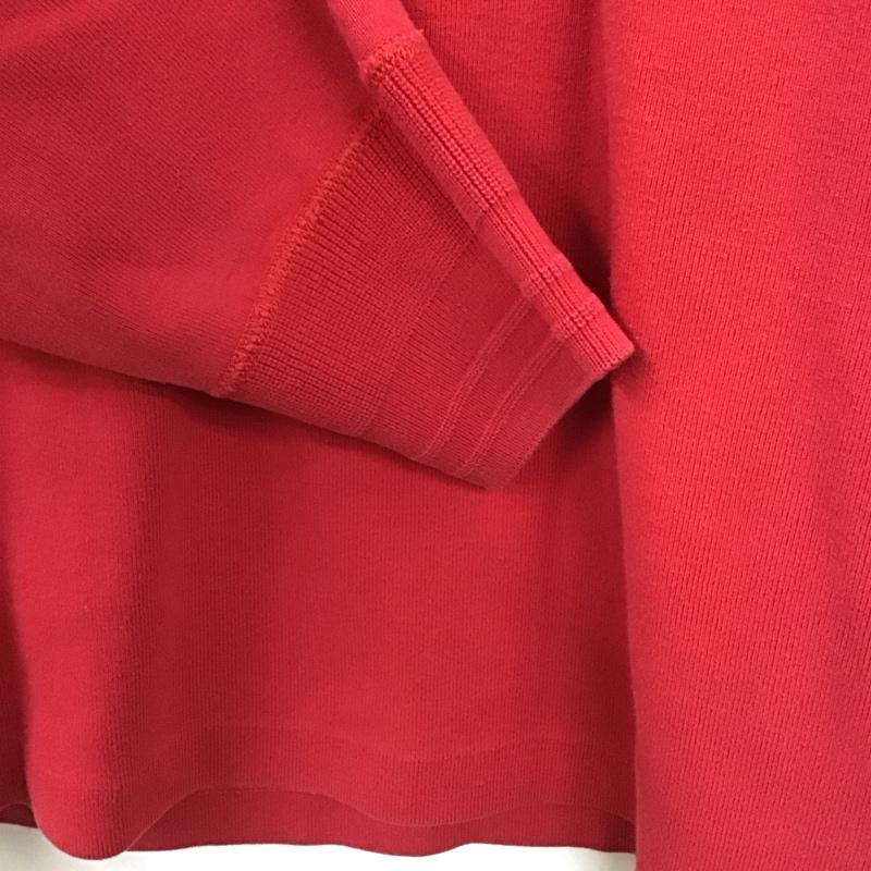 ポロカントリー POLO COUNTRY カットソー 長袖 長袖カットソー ヘンリーネックカットソー M 無地 赤 / レッド / red メンズ USED 古着 中古 10156142