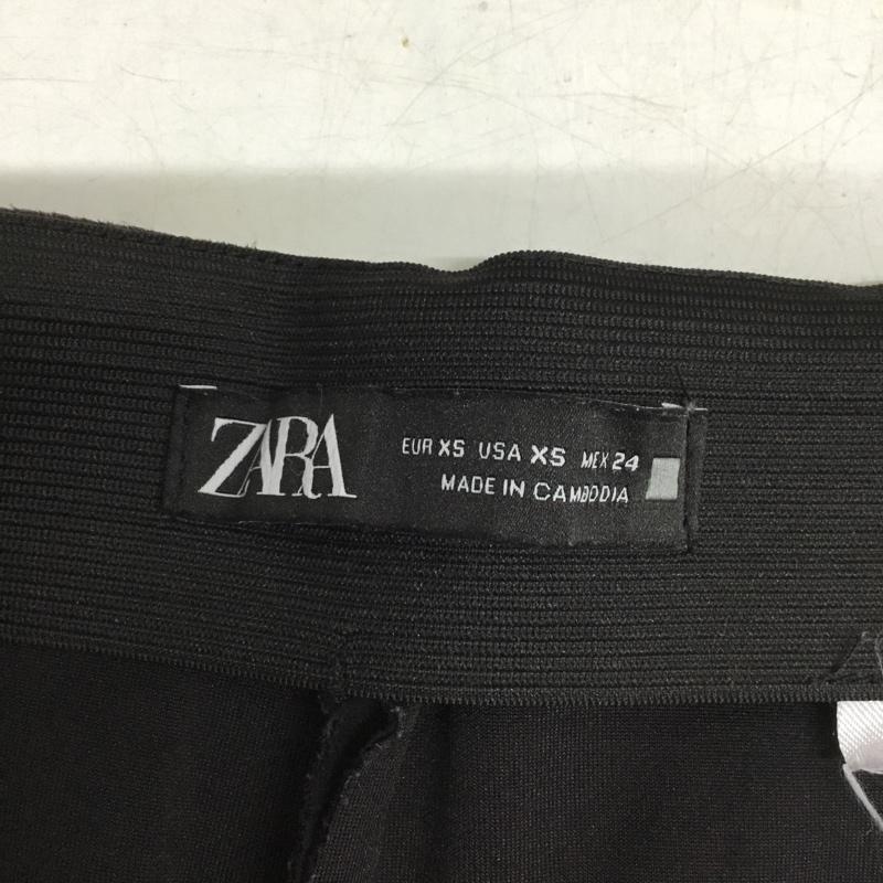 ザラ ZARA パンツ スラックス XS 無地 黒 / ブラック / black レディース USED 古着 中古 10156143