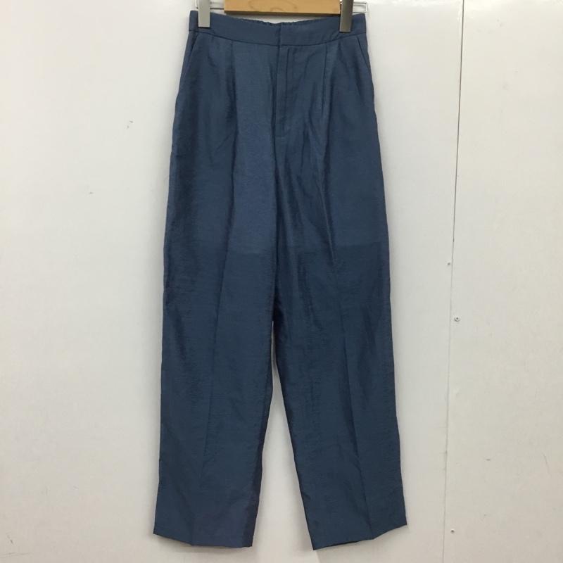 ミスティック mystic パンツ スラックス タグ付 S 無地 青 / ブルー / blue レディース USED 古着 中古 10156146