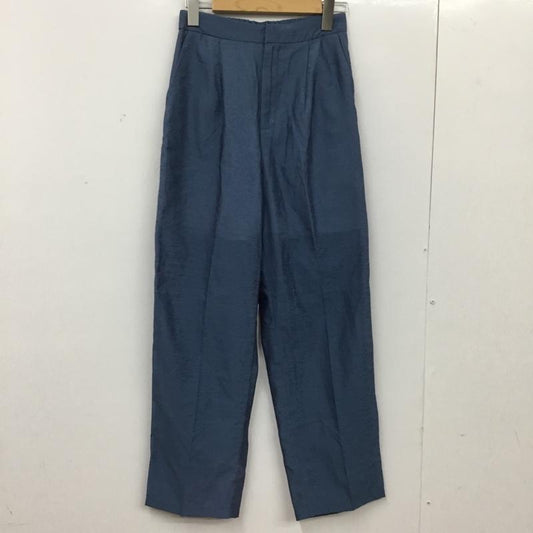 ミスティック mystic パンツ スラックス タグ付 S 無地 青 / ブルー / blue レディース USED 古着 中古 10156146