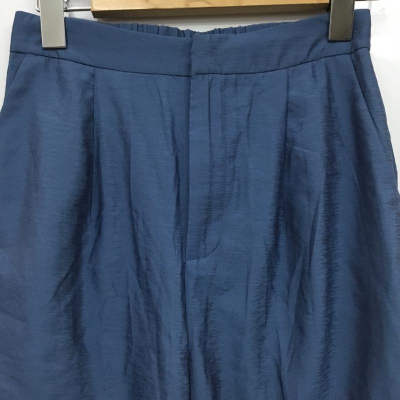 ミスティック mystic パンツ スラックス タグ付 S 無地 青 / ブルー / blue レディース USED 古着 中古 10156146