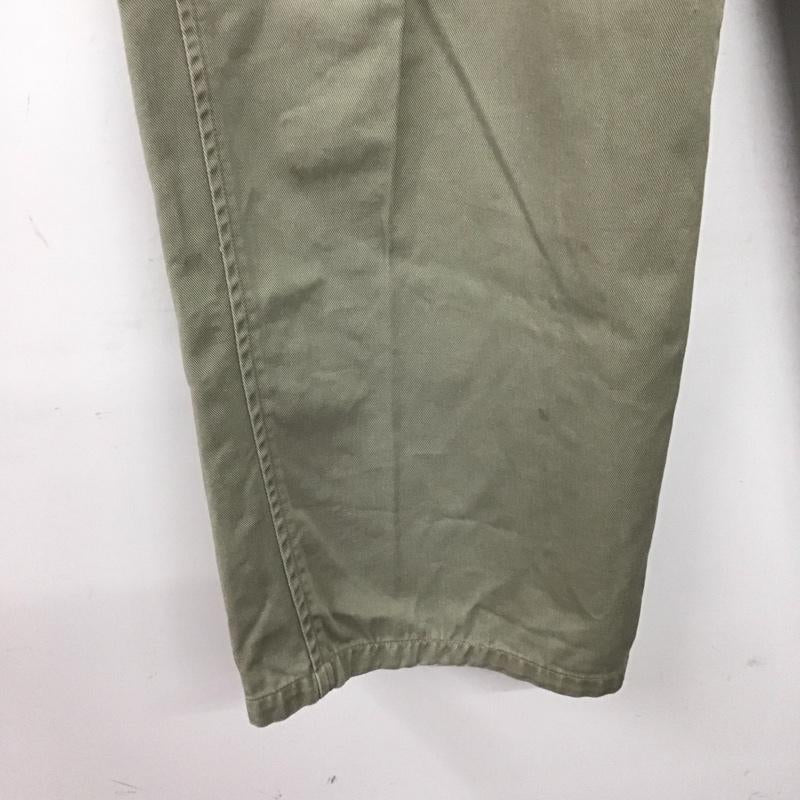ポロバイラルフローレン Polo by RALPH LAUREN パンツ チノパン チノパン ワイドパンツ カジュアルパンツ 31インチ ロゴ、文字 ベージュ / ベージュ / beige メンズ USED 古着 中古 10156148