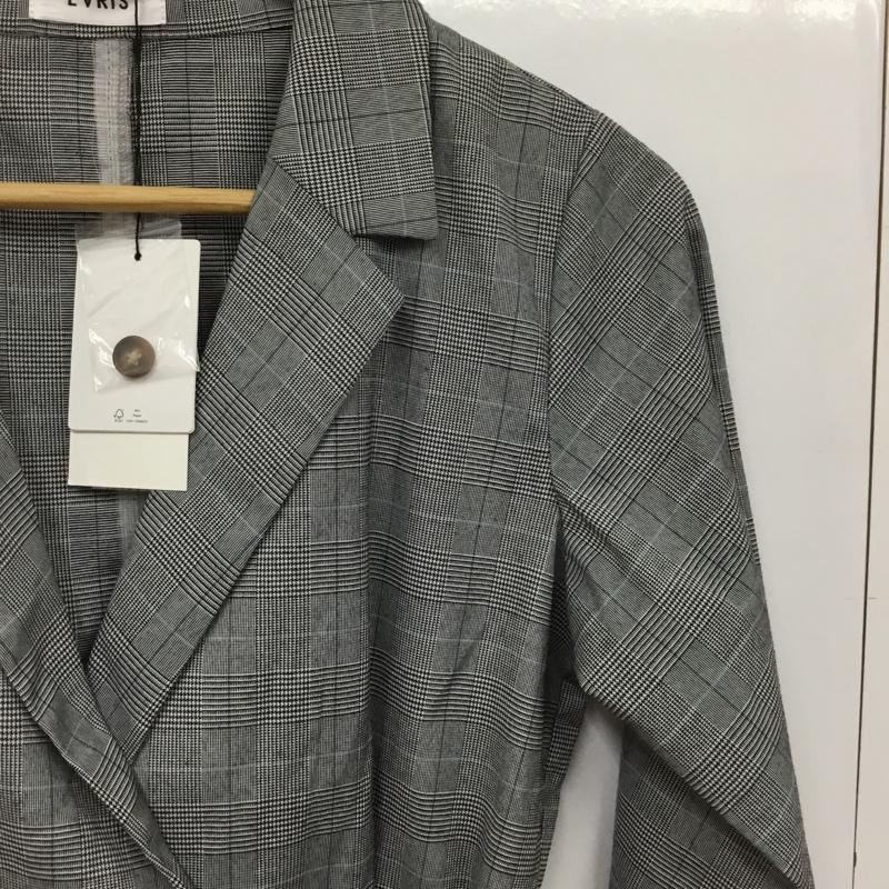 エヴリス EVRIS サロペット・オーバーオール サロペット、オーバーオール 372310301201 ロングスリーブシャツコンビネゾン タグ付 FREE チェック マルチカラー / マルチカラー / multicolor レディース USED 古着 中古 10156153