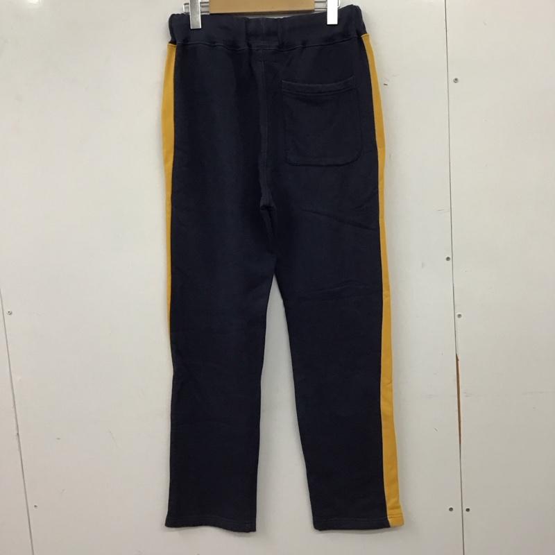 ダブルアールエル RRL パンツ ワークパンツ、ペインターパンツ スウェットパンツ ワイドパンツ カジュアルパンツ M 無地 紺 / ネイビー / navy X 黄 / イエロー / yellow メンズ USED 古着 中古 10156154