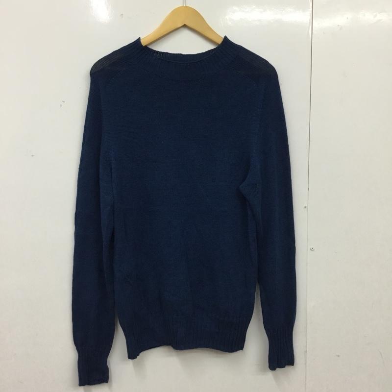 マーガレットハウエル MARGARET HOWELL ニット、セーター 長袖 M 無地 青 / ブルー / blue レディース USED 古着 中古 10156155