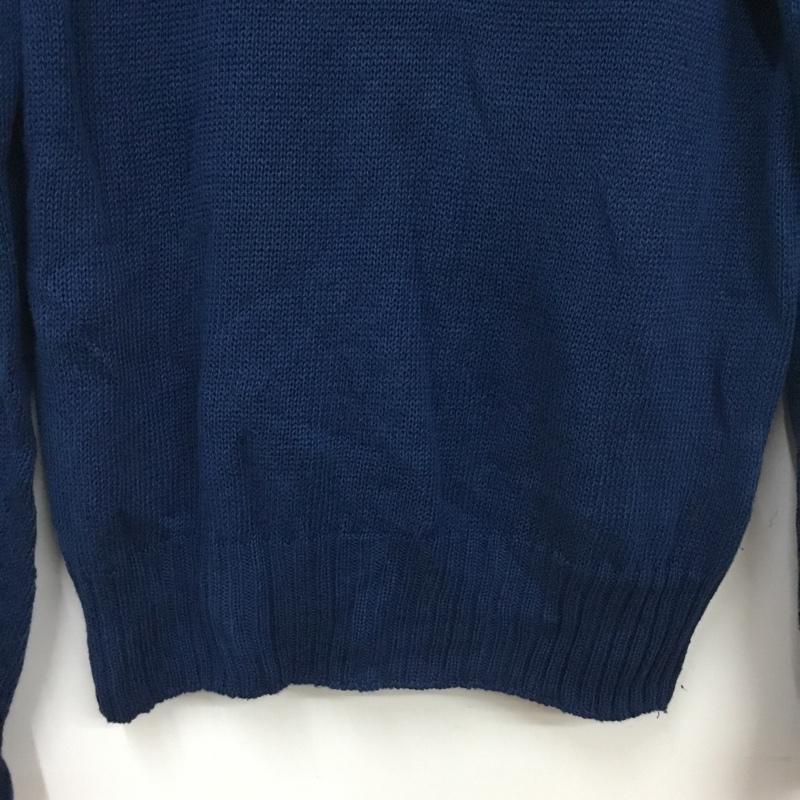 マーガレットハウエル MARGARET HOWELL ニット、セーター 長袖 M 無地 青 / ブルー / blue レディース USED 古着 中古 10156155
