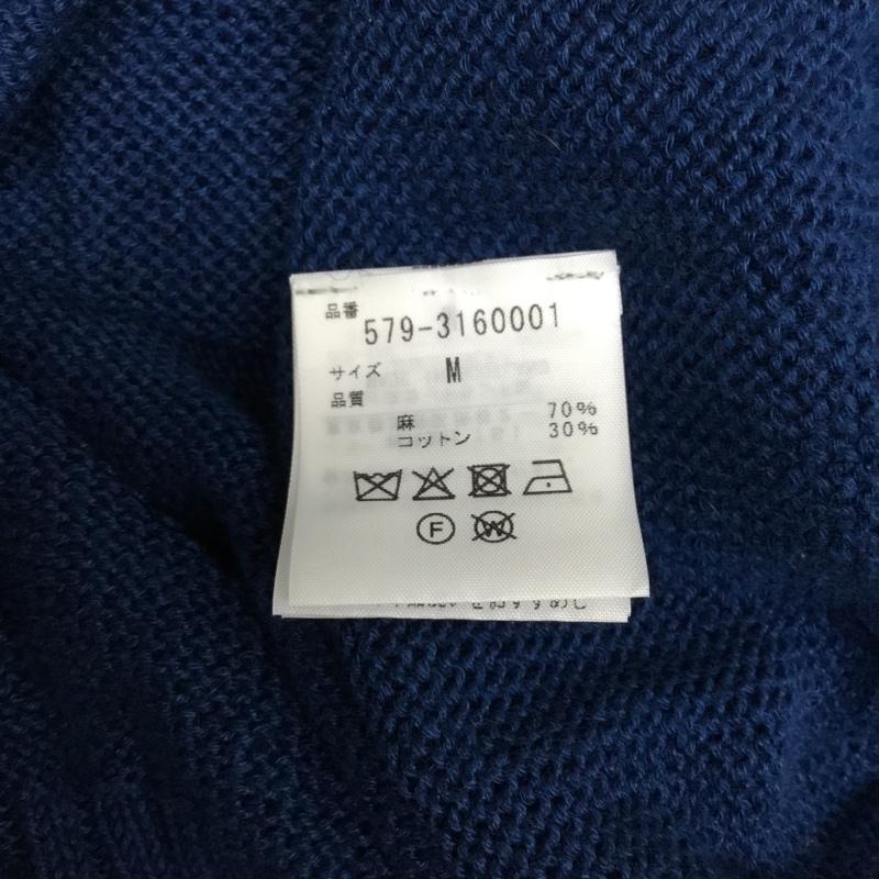 マーガレットハウエル MARGARET HOWELL ニット、セーター 長袖 M 無地 青 / ブルー / blue レディース USED 古着 中古 10156155