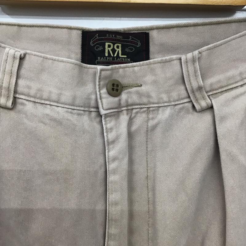 ダブルアールエル ラルフローレン RRL RALPH LAUREN パンツ チノパン チノパン ワイドパンツ カジュアルパンツ 31インチ 無地 ベージュ / ベージュ / beige メンズ USED 古着 中古 10156157