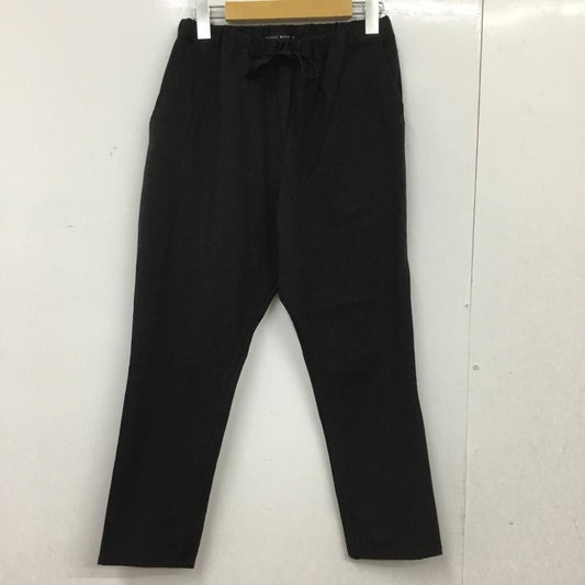 トラバイユマニュアル TRAVAIL MANUEL パンツ スラックス M 無地 黒 / ブラック / black レディース USED 古着 中古 10156158