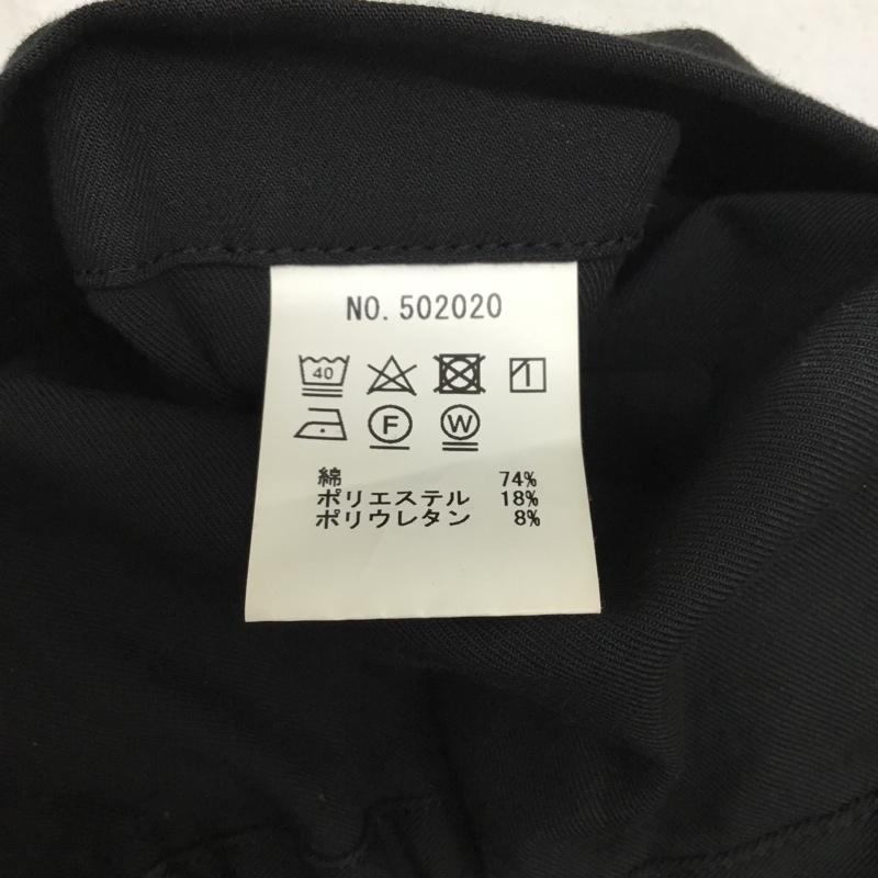 トラバイユマニュアル TRAVAIL MANUEL パンツ スラックス M 無地 黒 / ブラック / black レディース USED 古着 中古 10156158