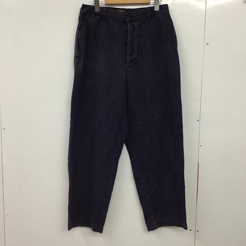 ダブルアールエル RRL パンツ チノパン チノパン ワイドパンツ カジュアルパンツ 31インチ 無地 紺 / ネイビー / navy メンズ USED 古着 中古 10156159