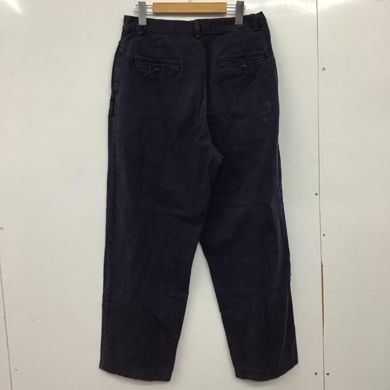 ダブルアールエル RRL パンツ チノパン チノパン ワイドパンツ カジュアルパンツ 31インチ 無地 紺 / ネイビー / navy メンズ USED 古着 中古 10156159