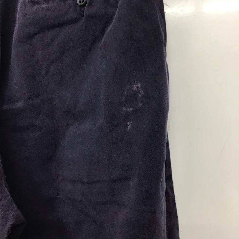 ダブルアールエル RRL パンツ チノパン チノパン ワイドパンツ カジュアルパンツ 31インチ 無地 紺 / ネイビー / navy メンズ USED 古着 中古 10156159