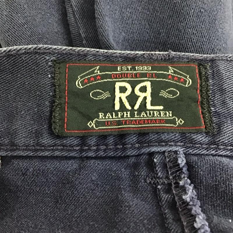 ダブルアールエル RRL パンツ チノパン チノパン ワイドパンツ カジュアルパンツ 31インチ 無地 紺 / ネイビー / navy メンズ USED 古着 中古 10156159