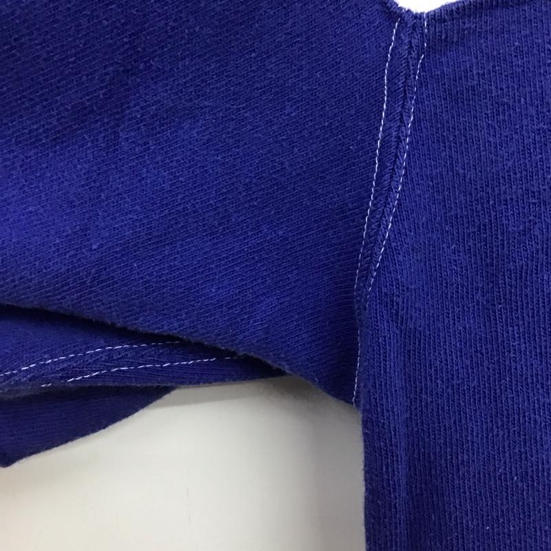 ポロバイラルフローレン Polo by RALPH LAUREN カットソー 長袖 長袖ポロシャツ 長袖カットソー カラーシャツ L 無地 白 / ホワイト / white X 青 / ブルー / blue メンズ USED 古着 中古 10156161