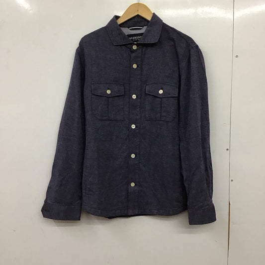 マックレガー McGREGOR シャツ、ブラウス 長袖 長袖シャツ 無地シャツ カラーシャツ L 無地 インディゴ / インディゴ / Indigo メンズ USED 古着 中古 10156165