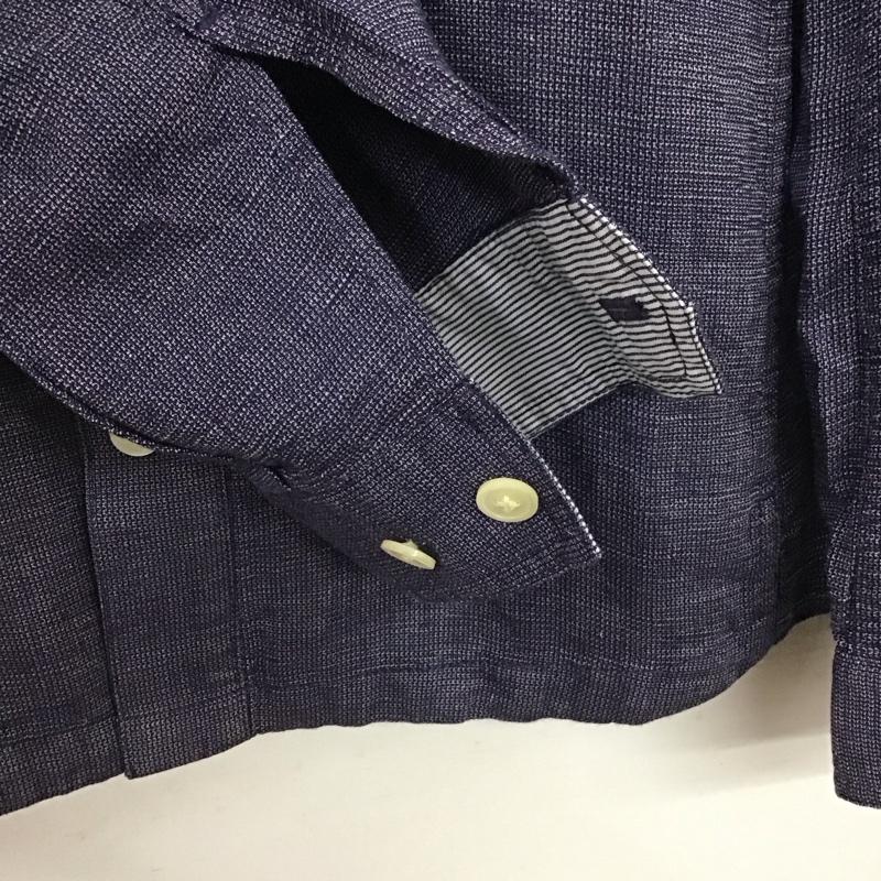 マックレガー McGREGOR シャツ、ブラウス 長袖 長袖シャツ 無地シャツ カラーシャツ L 無地 インディゴ / インディゴ / Indigo メンズ USED 古着 中古 10156165