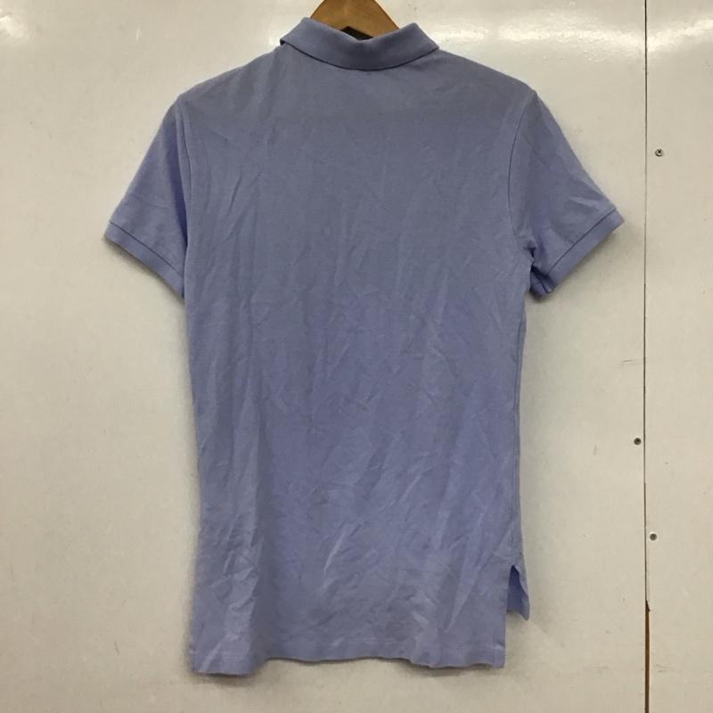 ポロラルフローレン POLO RALPH LAUREN ポロシャツ 半袖 半袖ポロシャツ カラーシャツ 半袖カットソー XS ロゴ、文字 水色 / ライトブルー / メンズ USED 古着 中古 10156166