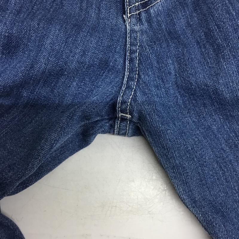 ムルーア MURUA パンツ デニム、ジーンズ 011742400101 LACEUPDENIMパンツ S 無地 水色 / ライトブルー / レディース USED 古着 中古 10156167