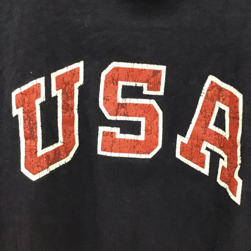 ポロラルフローレン POLO RALPH LAUREN カットソー 長袖 長袖カットソー プリントカットソー クルーネック L ロゴ、文字 紺 / ネイビー / navy メンズ USED 古着 中古 10156168